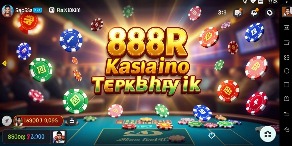 Tampilan utama gameplay Kasino di 888R yang mengasyikkan.