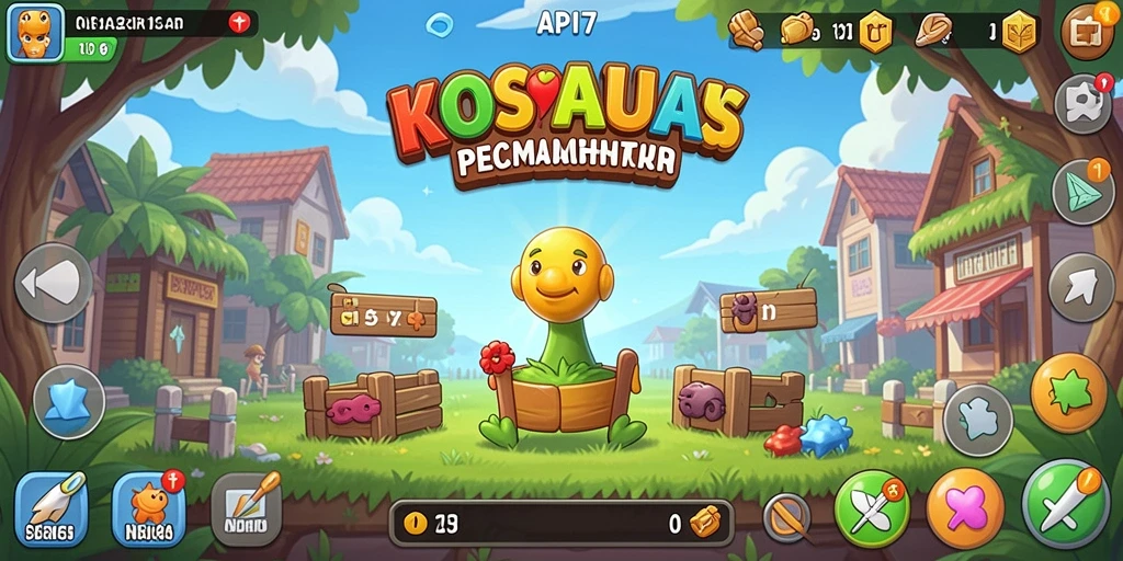 Tampilan gameplay seru di API77 dengan mekanisme Idle.