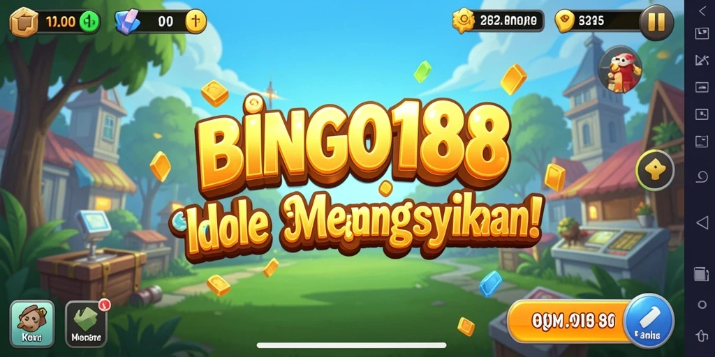 Gameplay BINGO188 yang seru dan mengasyikkan dalam mode Idle.