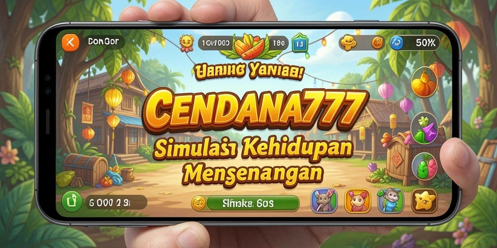 Tampilan gameplay CENDANA777 yang mengasyikkan dan interaktif.