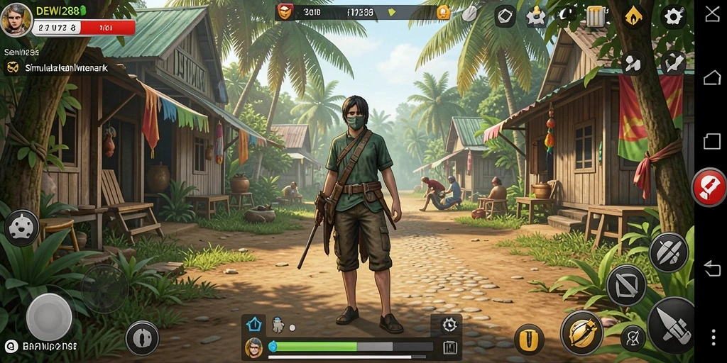 Tampilan gameplay DEWI288 yang menakjubkan dalam dunia simulasi.