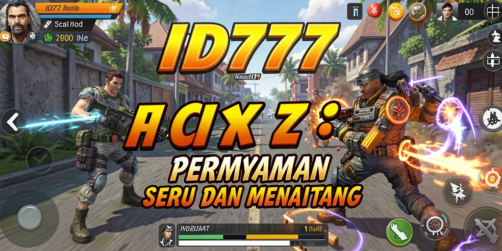 Screenshot menunjukkan aksi seru dalam ID777 dengan grafis menakjubkan.