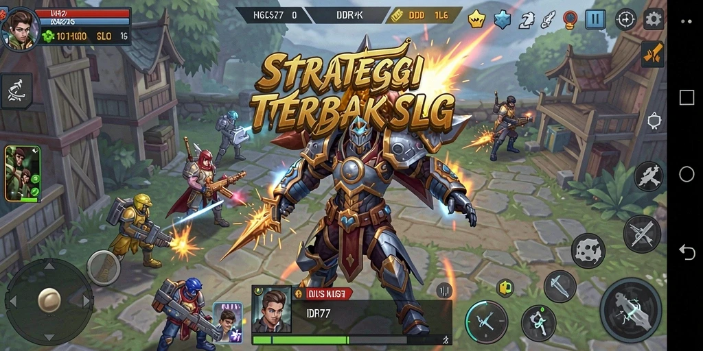 Tangkapan layar gameplay IDR77 menunjukkan pertempuran strategis yang mendebarkan.