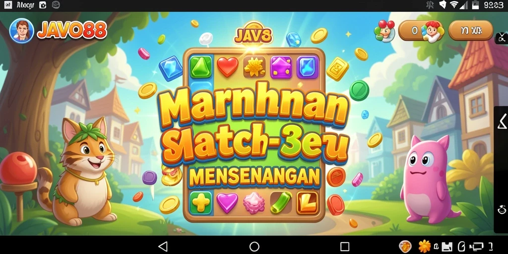 Tampilan gameplay seru dan menantang di JAVO88.