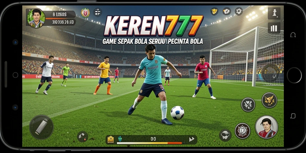 Tampilan gameplay KEREN777 yang seru dan dinamis di lapangan.