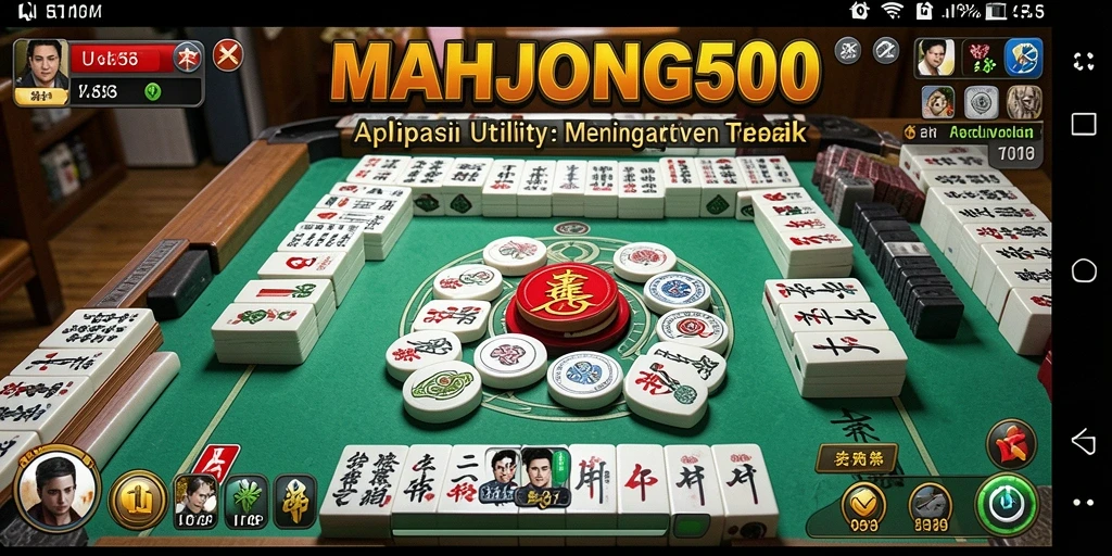 Tampilan gameplay MAHJONG500 yang menarik dan menantang.