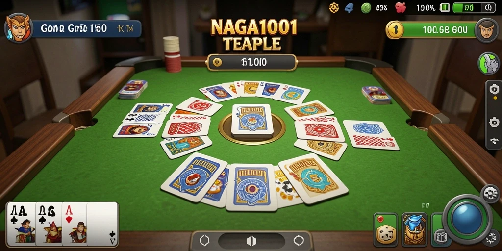 Tampilan gameplay seru dalam aplikasi NAGA1001 yang menyenangkan.