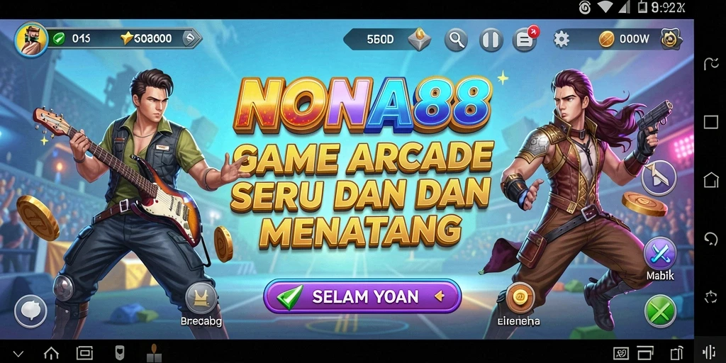 Tampilan gameplay NONA88 yang mengesankan dan penuh tantangan.