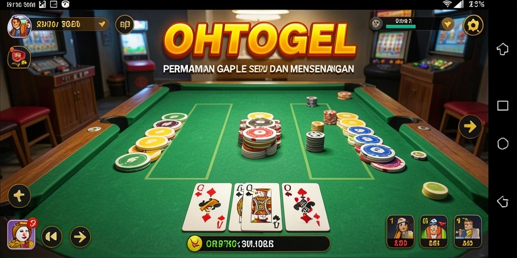 Gameplay seru Gaple dengan grafik menarik dari OHTOGEL.