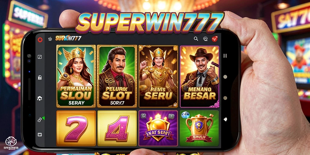 Tampilan gameplay SUPERWIN777 yang menarik dengan grafik yang memukau.